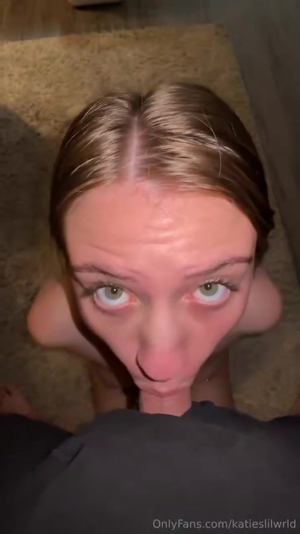 Katieslilwrld Gets Pounded Hard After Sucks Cock Deep Throat